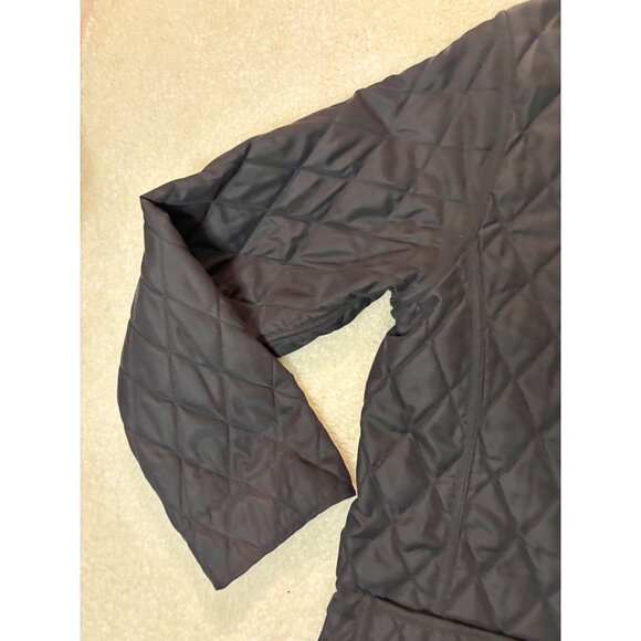 Van Heusen Womens Quilted Jacket Size M Black - Picture 8 of 14